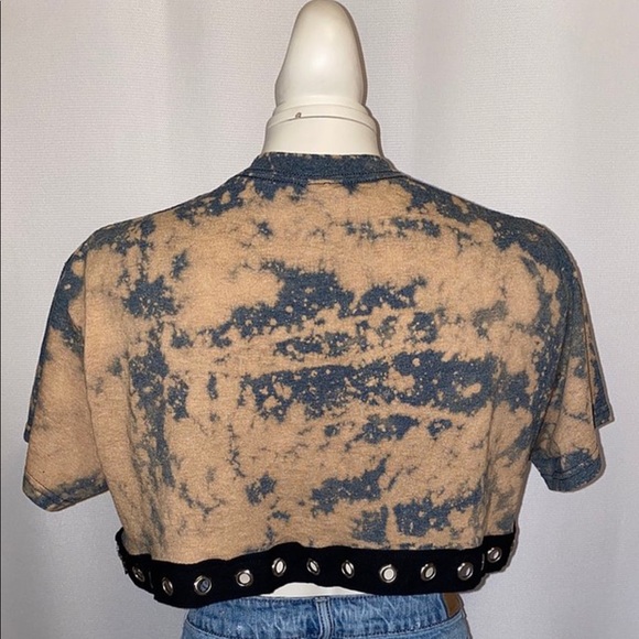 *CUSTOM DYED EMBELLISHED TSHIRT - Picture 4 of 5